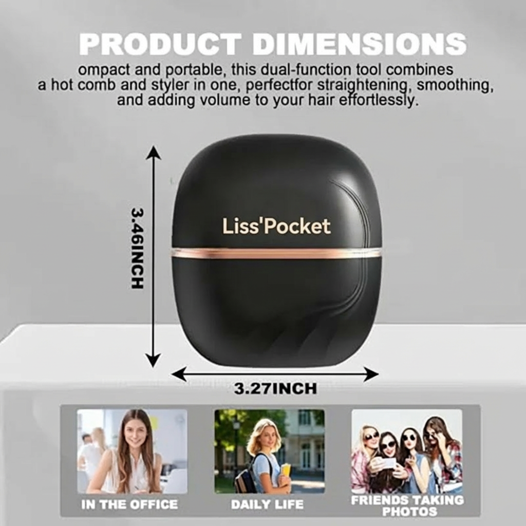 Capsule Mini Cordless Straightener